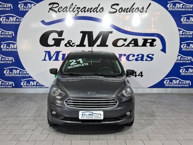 FORD - KA + - 2020/2021 - Cinza - R$ 56.900,00