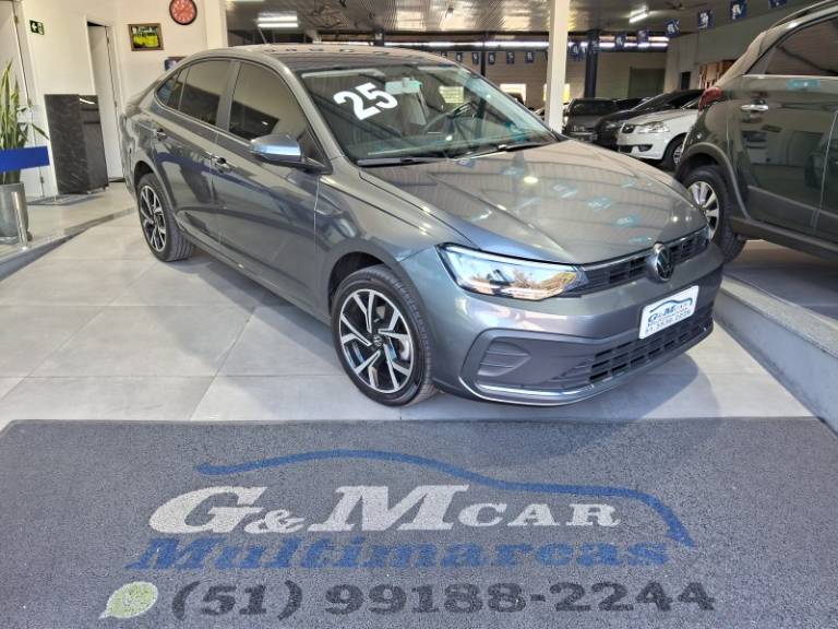VOLKSWAGEN - VIRTUS - 2024/2025 - Cinza - R$ 114.900,00