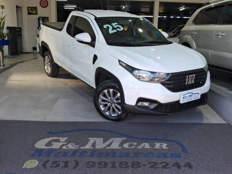 FIAT - STRADA - 2024/2025 - Branca - R$ 103.900,00
