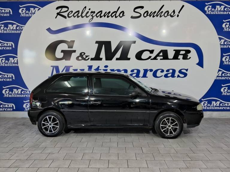 VOLKSWAGEN - GOL - 1995/1996 - Preta - R$ 16.400,00