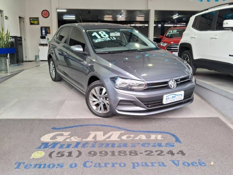 VOLKSWAGEN - POLO - 2018/2018 - Cinza - R$ 68.900,00