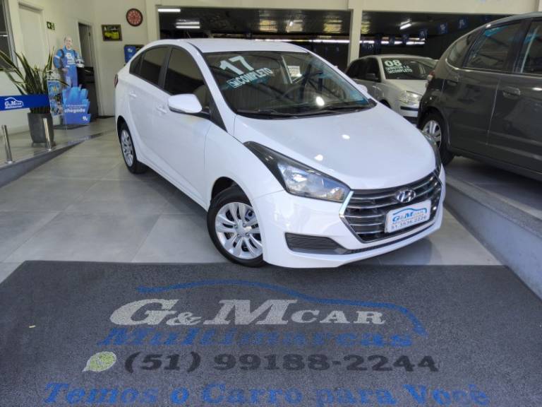 HYUNDAI - HB20S - 2016/2017 - Branca - R$ 57.900,00