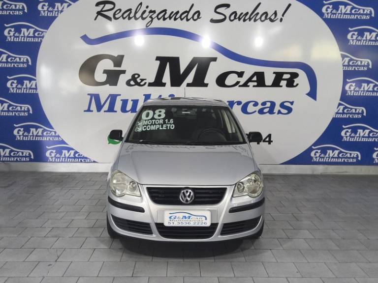 VOLKSWAGEN - POLO - 2008/2008 - Prata - R$ 34.900,00