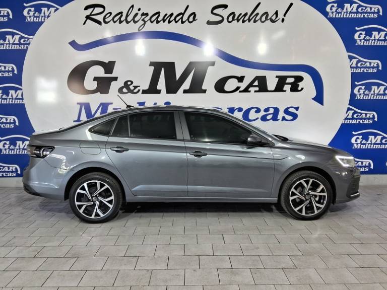 VOLKSWAGEN - VIRTUS - 2024/2025 - Cinza - R$ 114.900,00
