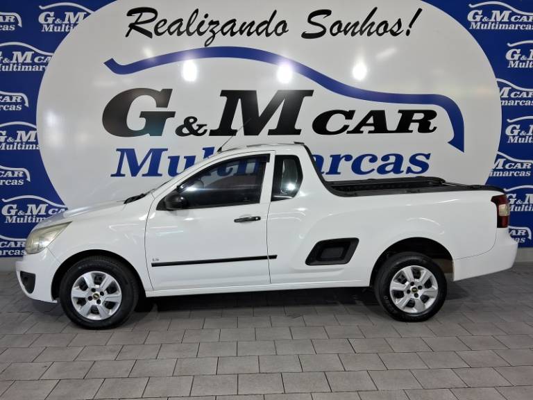 CHEVROLET - MONTANA - 2011/2012 - Branca - R$ 39.900,00