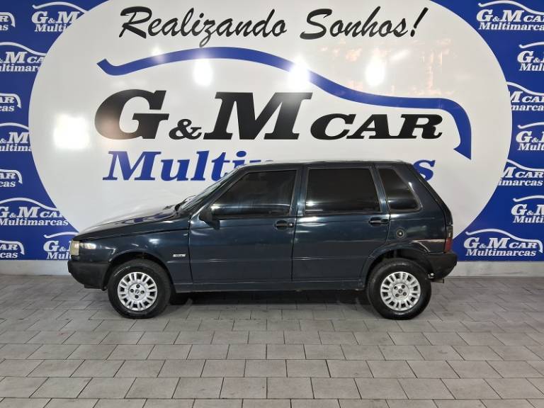 FIAT - UNO - 1995/1996 - Azul - R$ 9.900,00