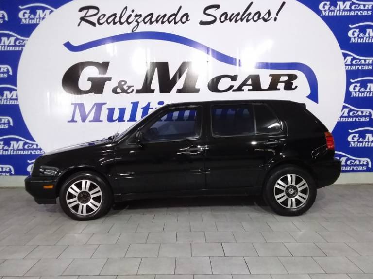 VOLKSWAGEN - GOLF - 1996/1997 - Preta - R$ 23.900,00