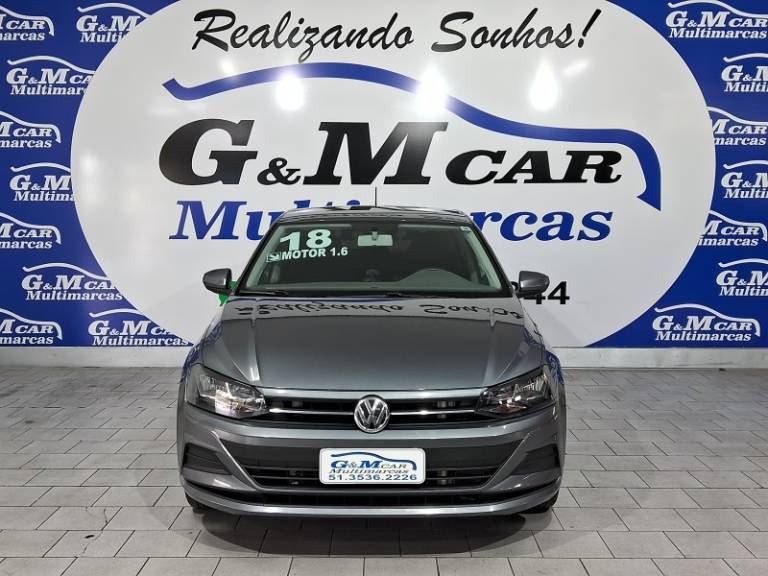 VOLKSWAGEN - POLO - 2018/2018 - Cinza - R$ 68.900,00