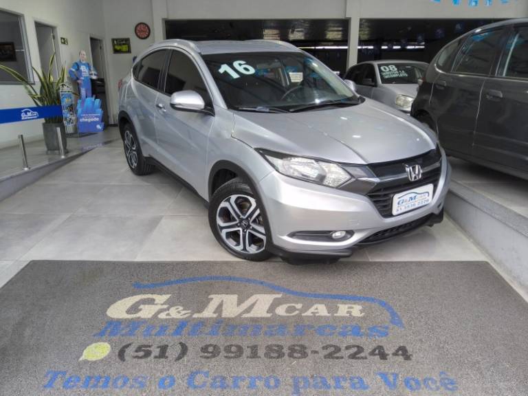 HONDA - HR-V - 2015/2016 - Prata - R$ 89.900,00