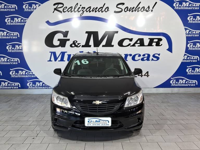 CHEVROLET - ONIX - 2015/2016 - Preta - R$ 47.900,00