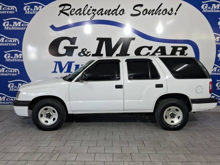 CHEVROLET - BLAZER - 2007/2008 - Branca - R$ 43.900,00