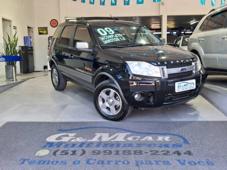 FORD - ECOSPORT - 2009/2009 - Preta - R$ 37.900,00