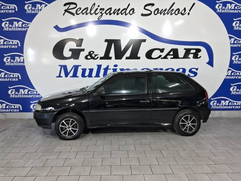 VOLKSWAGEN - GOL - 1995/1996 - Preta - R$ 16.400,00