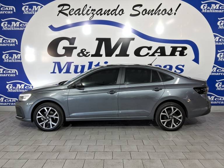 VOLKSWAGEN - VIRTUS - 2024/2025 - Cinza - R$ 114.900,00