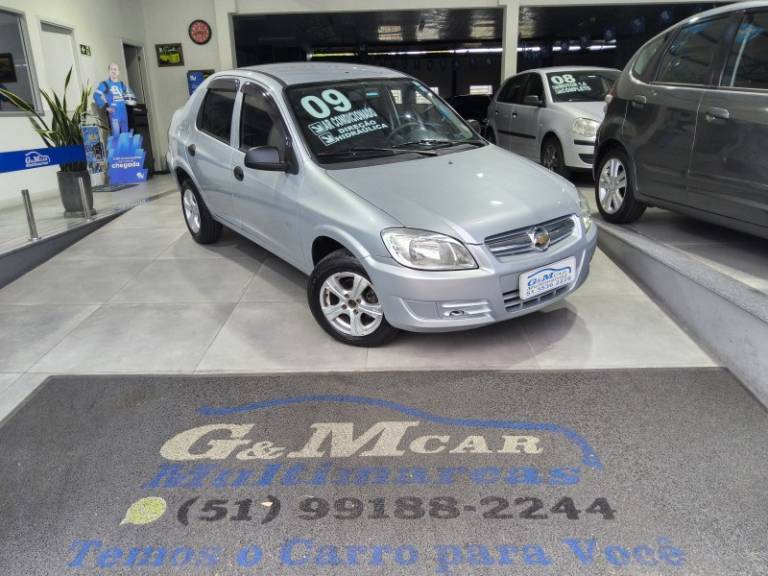 CHEVROLET - PRISMA - 2008/2009 - Prata - R$ 29.900,00