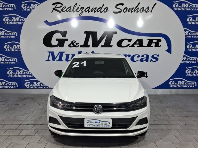 VOLKSWAGEN - VIRTUS - 2020/2021 - Branca - R$ 81.900,00