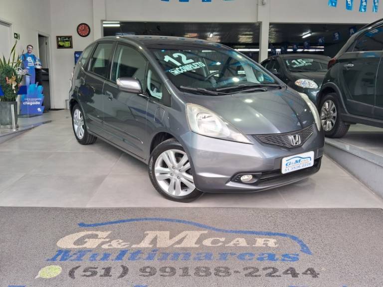 HONDA - FIT - 2011/2012 - Cinza - R$ 50.900,00