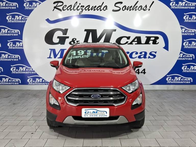 FORD - ECOSPORT - 2018/2019 - Vermelha - R$ 85.900,00