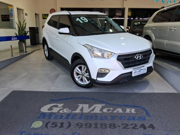 HYUNDAI - CRETA - 2018/2019 - Branca - R$ 82.900,00