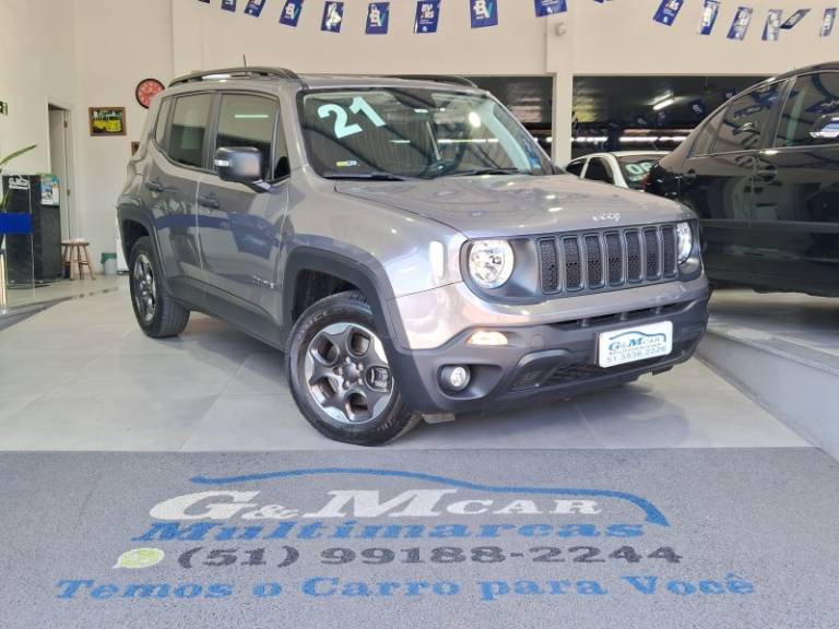 JEEP - RENEGADE - 2020/2021 - Cinza - R$ 82.900,00
