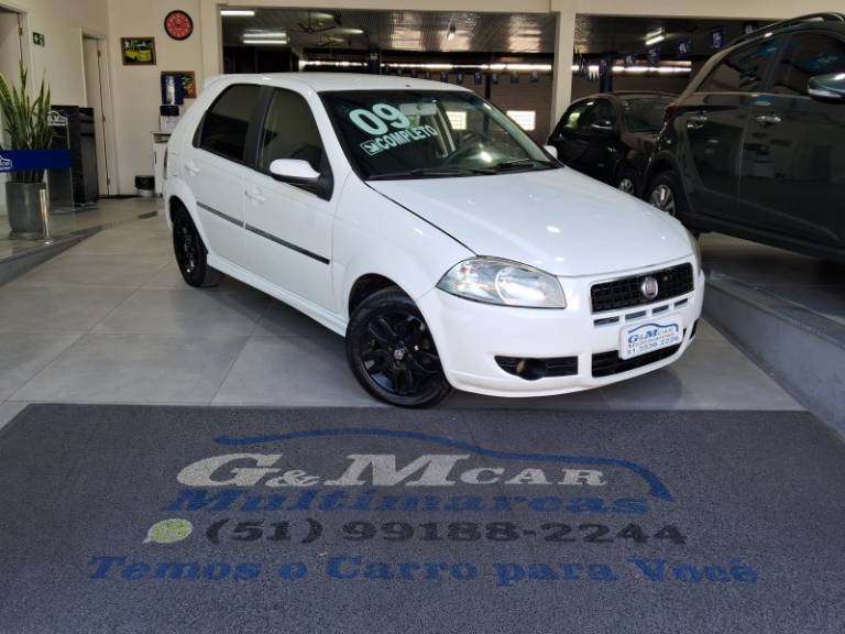 FIAT - PALIO - 2008/2009 - Branca - R$ 28.900,00