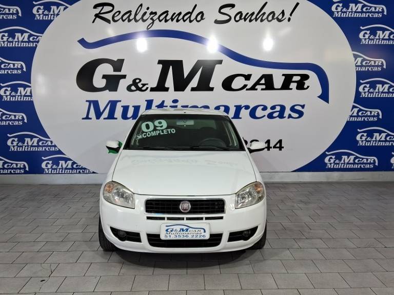FIAT - PALIO - 2008/2009 - Branca - R$ 28.900,00