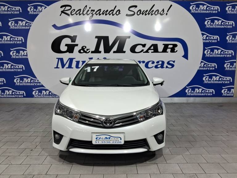 TOYOTA - COROLLA - 2016/2017 - Branca - R$ 92.900,00