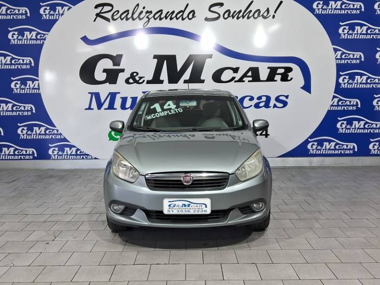 FIAT - GRAND SIENA - 2013/2014 - Cinza - R$ 34.900,00