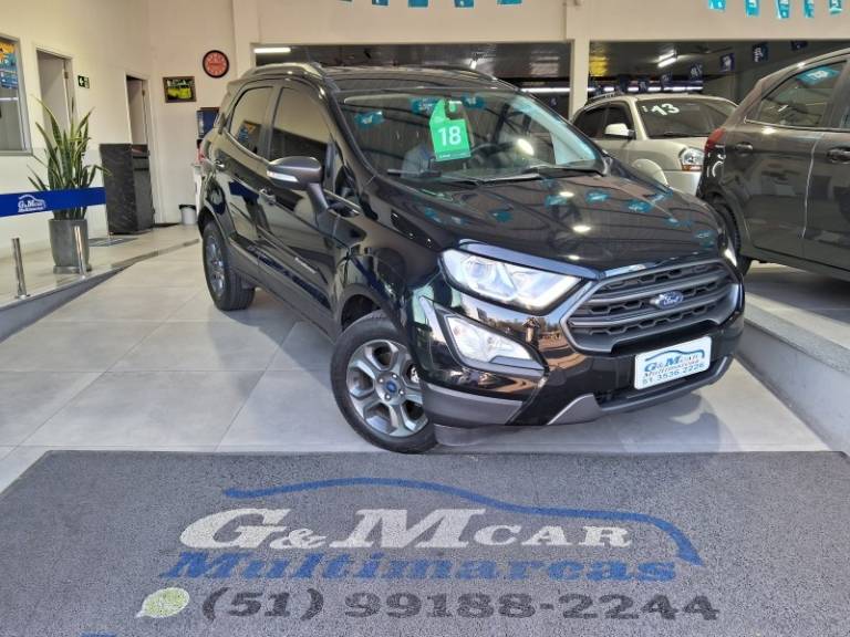 FORD - ECOSPORT - 2017/2018 - Preta - R$ 71.900,00