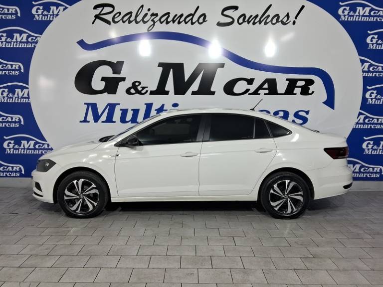 VOLKSWAGEN - VIRTUS - 2020/2021 - Branca - R$ 81.900,00