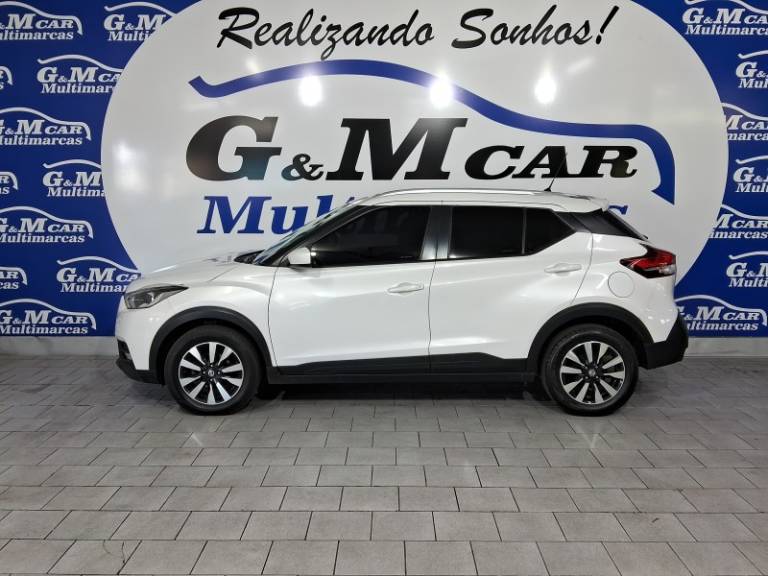 NISSAN - KICKS - 2018/2019 - Branca - R$ 85.900,00