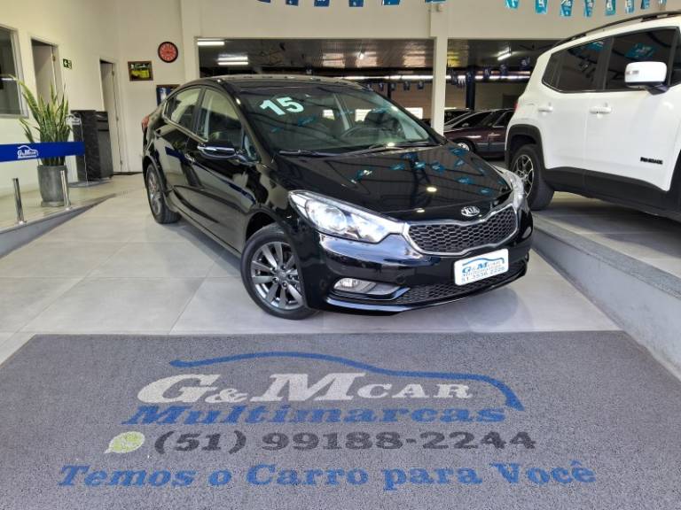 KIA MOTORS - CERATO - 2014/2015 - Preta - R$ 65.900,00