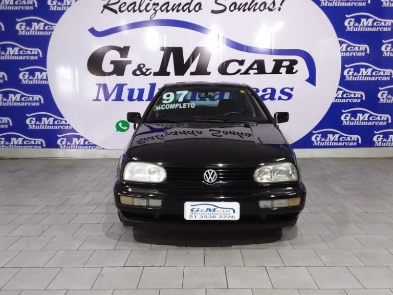 VOLKSWAGEN - GOLF - 1996/1997 - Preta - R$ 23.900,00