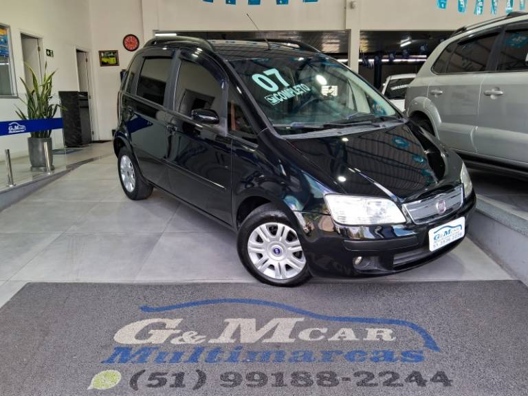 FIAT - IDEA - 2006/2007 - Preta - R$ 28.900,00