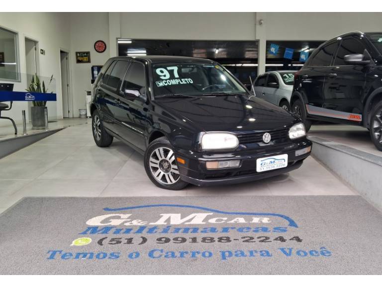 VOLKSWAGEN - GOLF - 1996/1997 - Preta - R$ 23.900,00