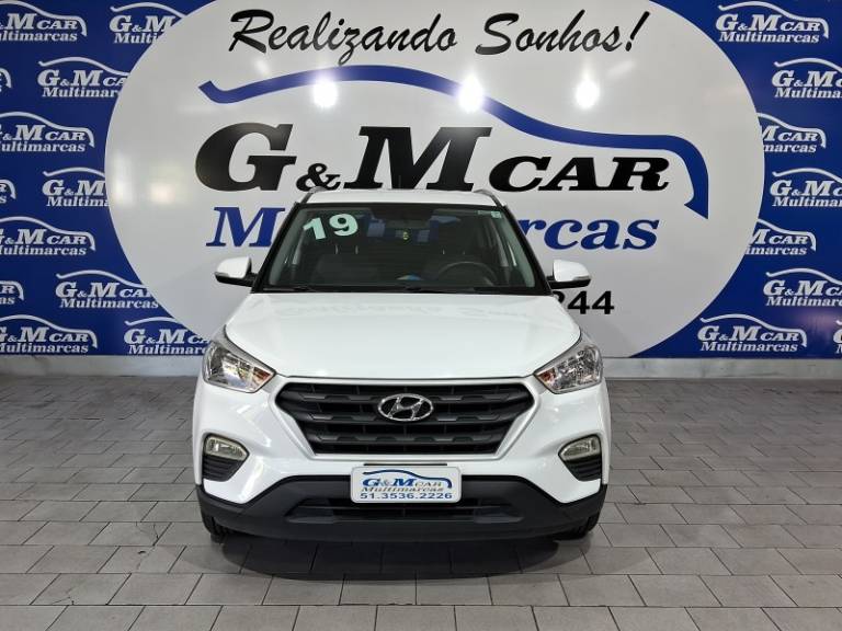 HYUNDAI - CRETA - 2018/2019 - Branca - R$ 82.900,00