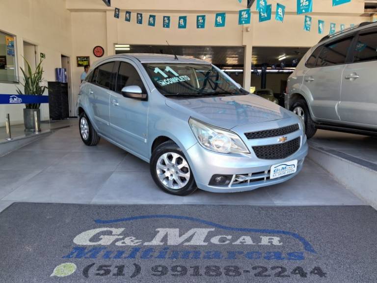 CHEVROLET - AGILE - 2010/2011 - Prata - R$ 37.900,00