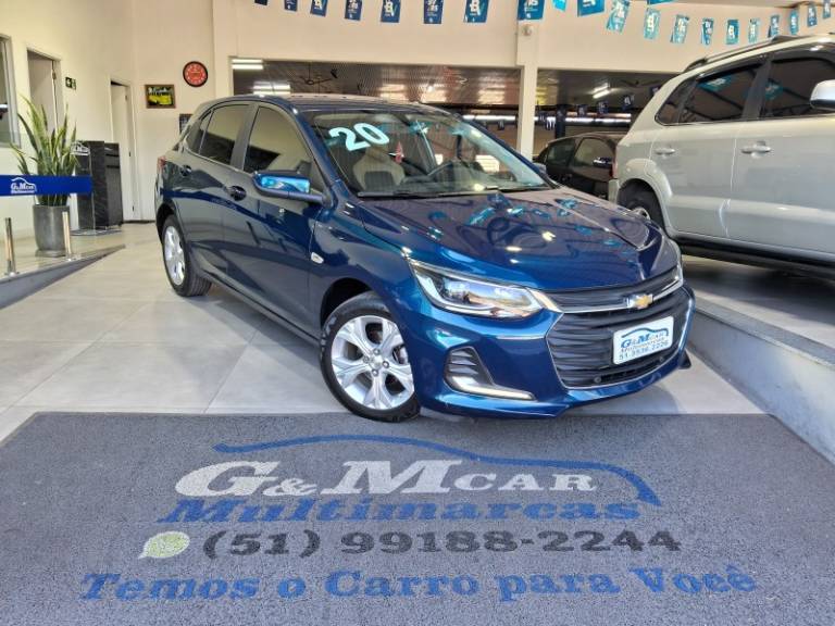 CHEVROLET - ONIX - 2020/2020 - Azul - R$ 78.900,00