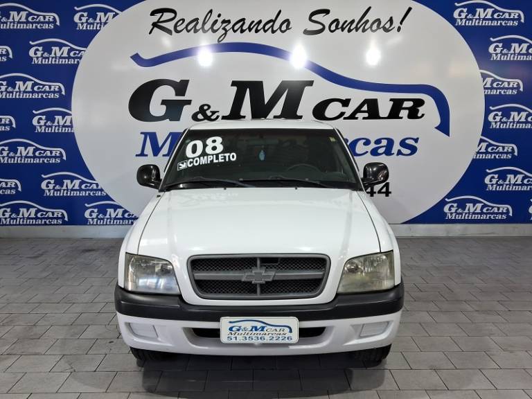 CHEVROLET - BLAZER - 2007/2008 - Branca - R$ 43.900,00