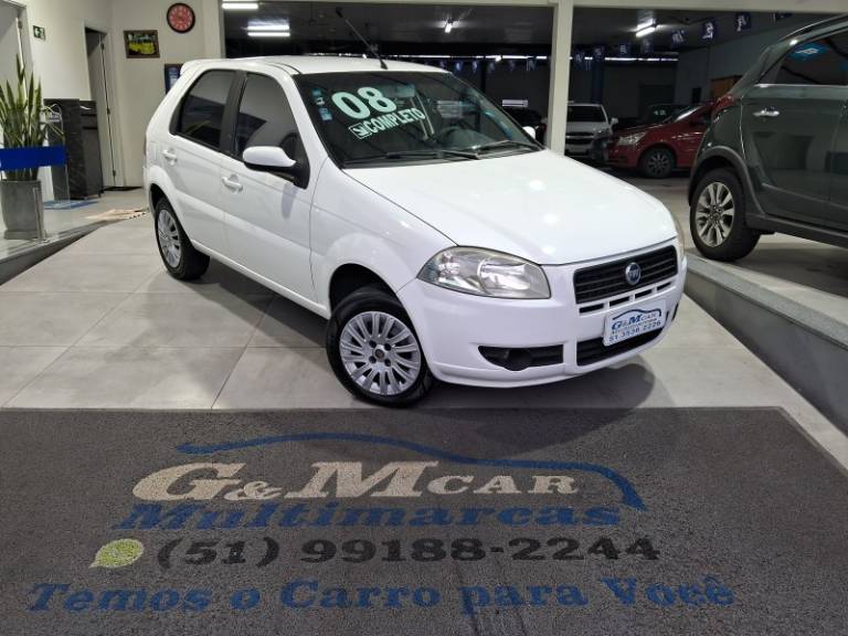 FIAT - PALIO - 2008/2008 - Branca - R$ 29.900,00
