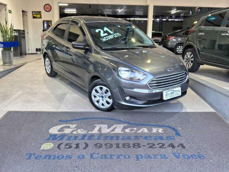 FORD - KA + - 2020/2021 - Cinza - R$ 56.900,00