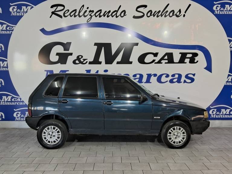 FIAT - UNO - 1995/1996 - Azul - R$ 9.900,00